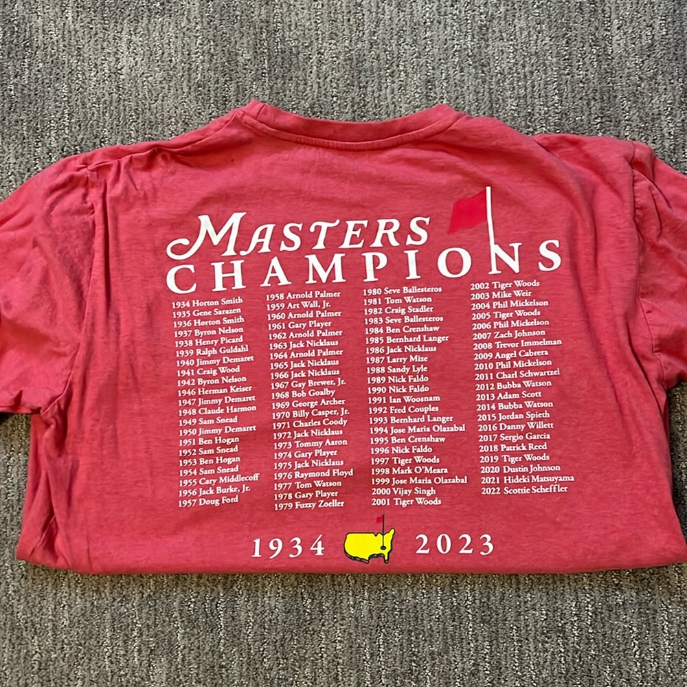 2023 Masters Tee